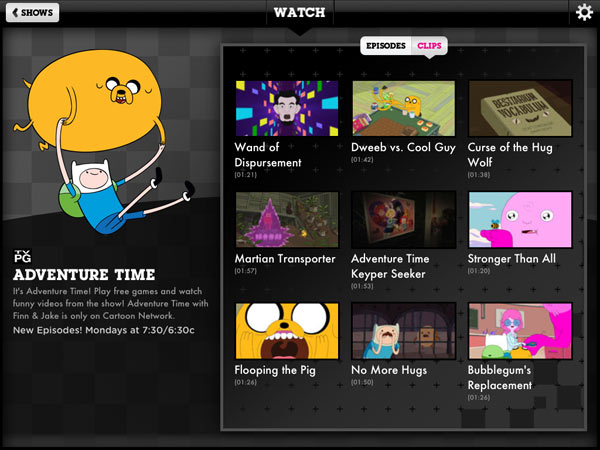 Cartoon Network Presses Play on All-New Gaming App