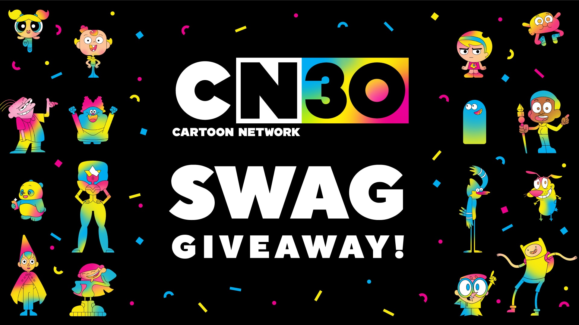 Cartoon Network 30th Anniversary Giveaway